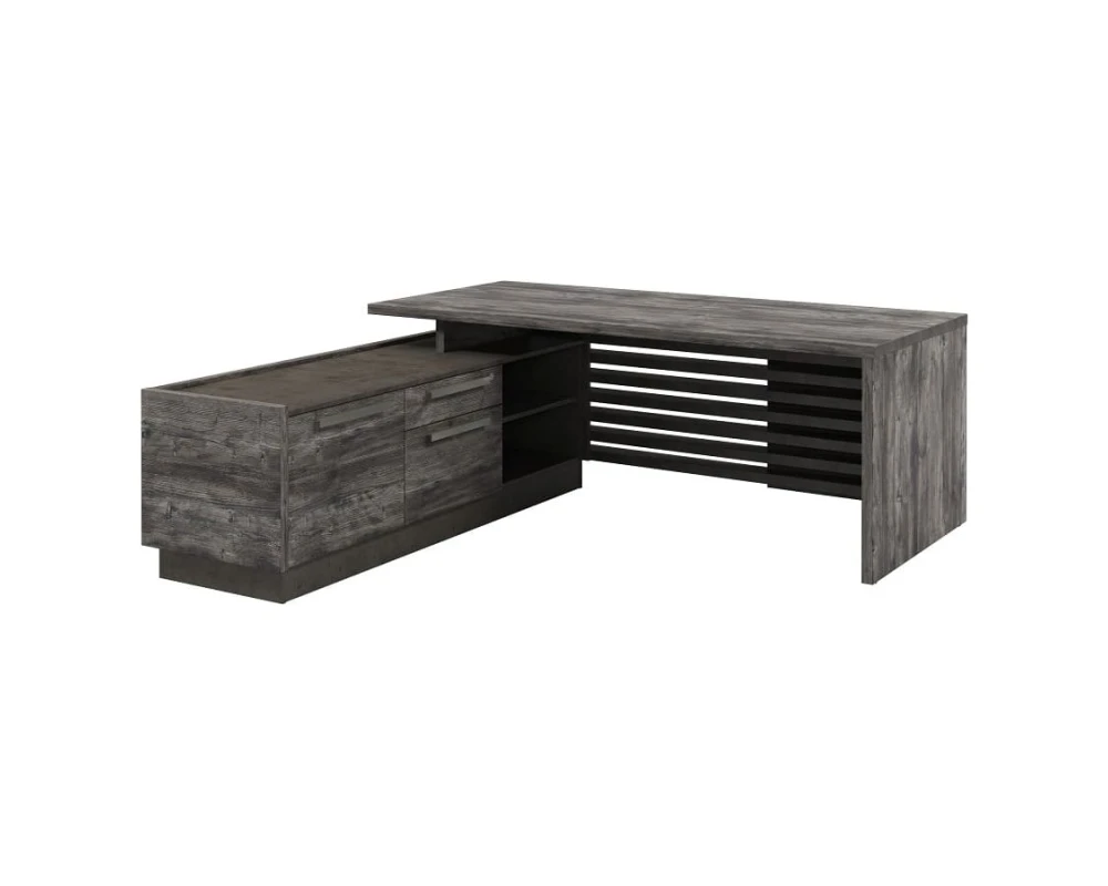 Стол руководителя с опорной тумбой Z-220л.0000 Вестар / Vestar