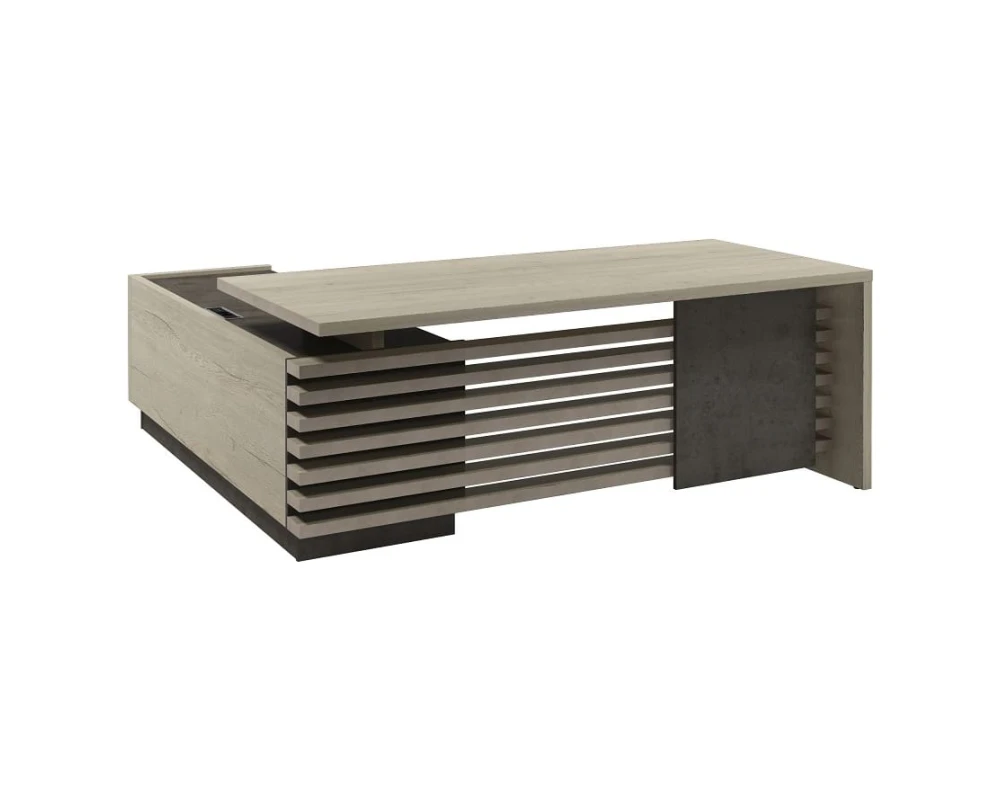 Стол руководителя с опорной тумбой Z-220пр.1000 Вестар / Vestar