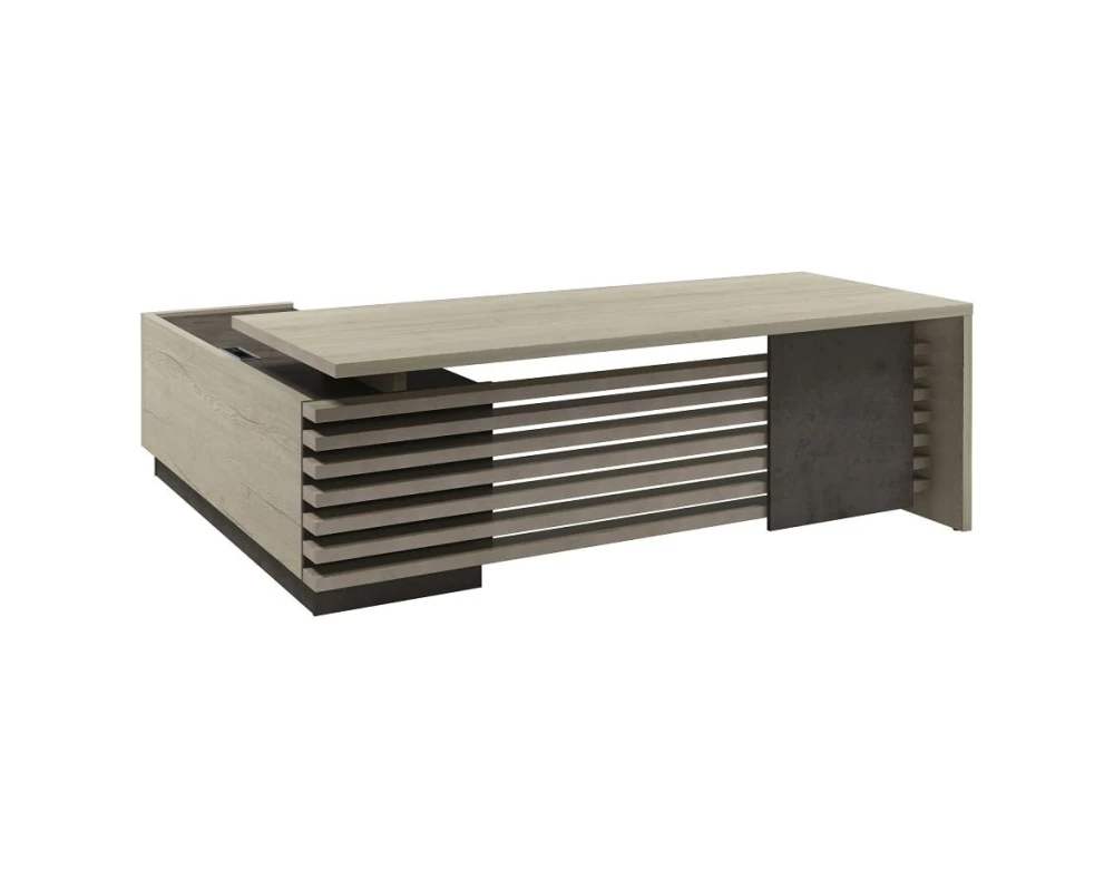 Стол руководителя с опорной тумбой Z-222пр.1000 Вестар / Vestar