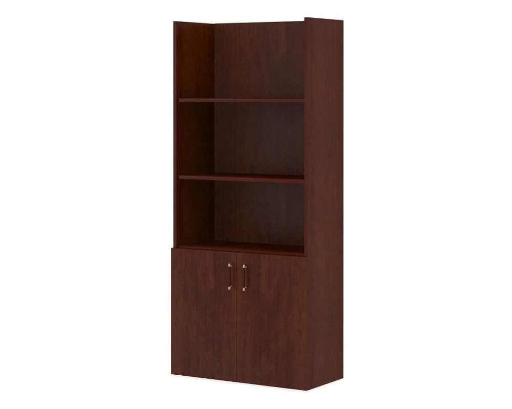 Стеллаж комбинированный (необходимо комплектовать топом и боковыми панелями) ПК-ПМ-СК205Х90Д-В1 Премьер