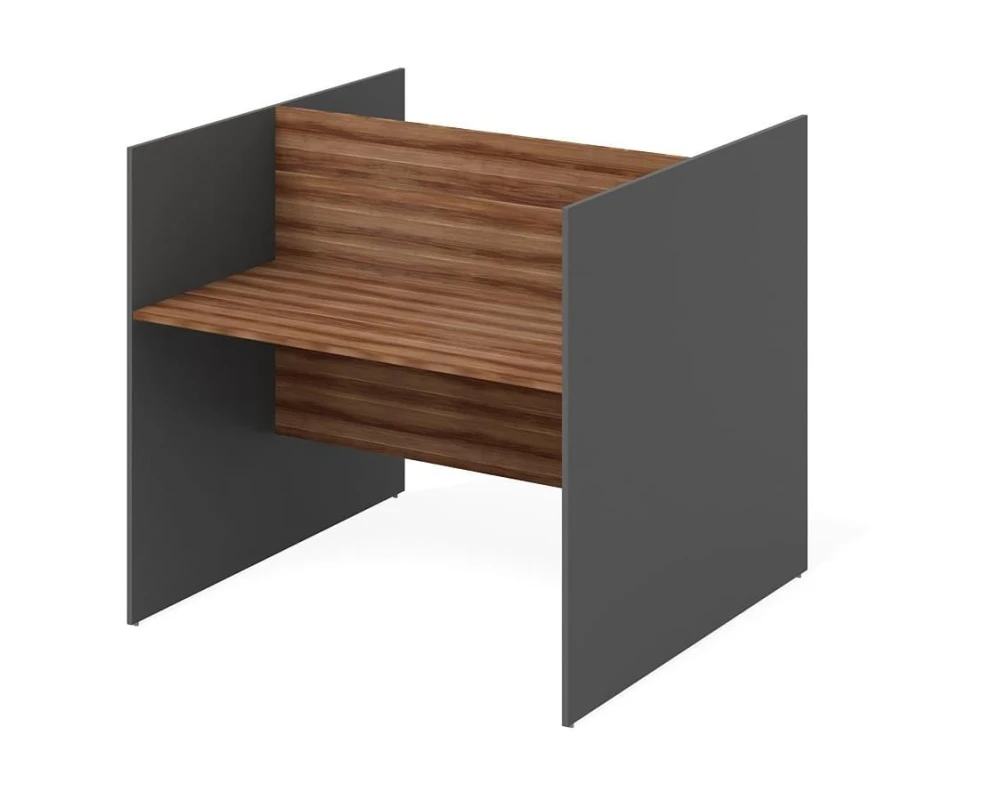 Стол офисный рабочий ПК-ТН-СТ2С120Х160ВЭР/Д-В1 Тандем