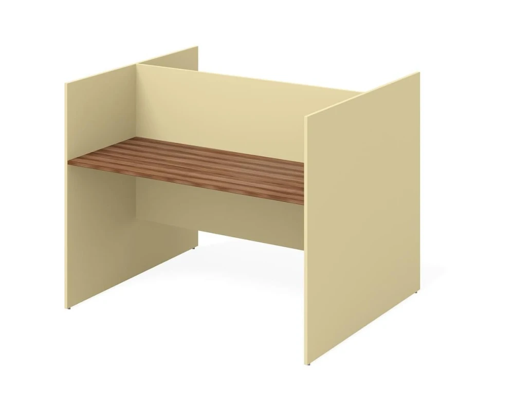 Стол офисный рабочий ПК-ТН-СТ2С120Х160ВЭР/Д-В3 Тандем