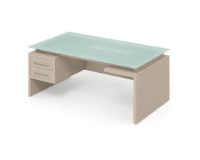 Стол руководителя ПК-ДПК-СТ180Х100СМ/ПТ-В9 Дипломат images