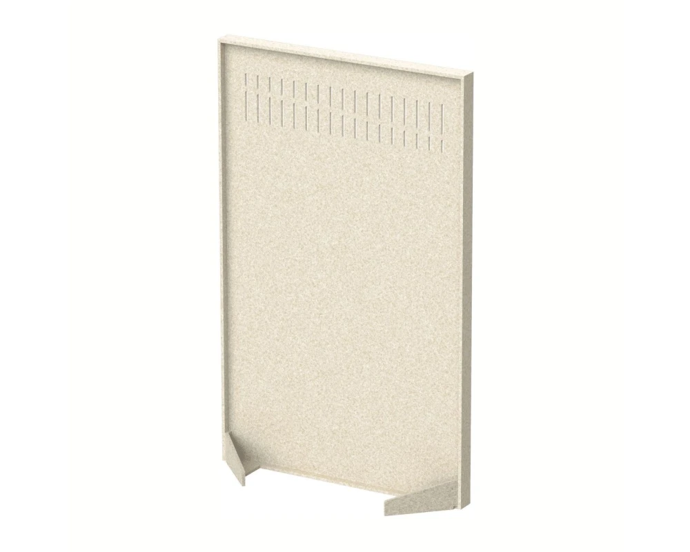 Перегородка с декором "Диаграмма роста" 120х40х160 Forest Office Лебединый пух