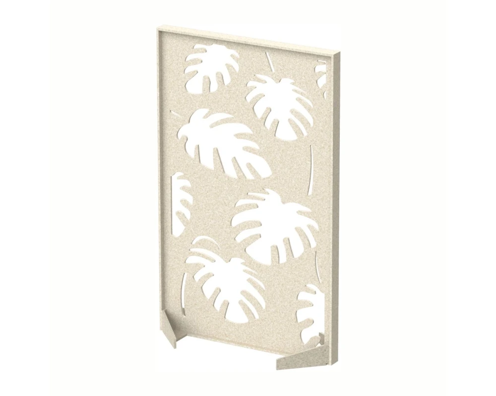 Перегородка с декором "Пальмы" 100х40х160 Forest Office Лебединый пух