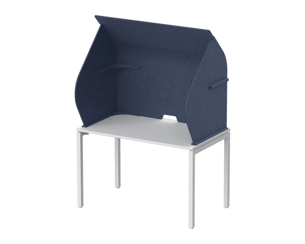 Кабина-капсула с фигурными боковыми стенками 118х72х140 Forest Office Синий шторм