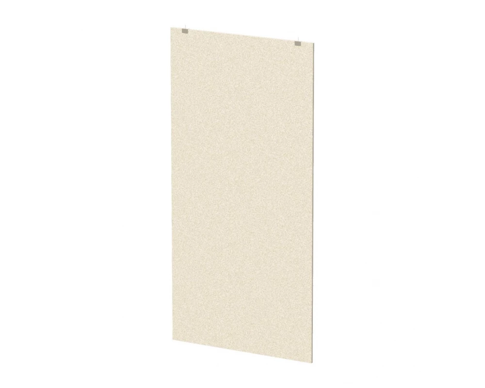 Перегородка без декора 100х1,2х200 Forest Office Лебединый пух