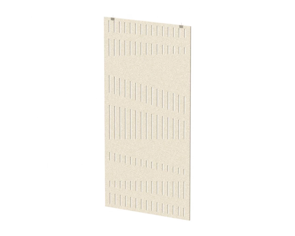 Перегородка с декором "Диаграмма" 100х1,2х200 Forest Office Лебединый пух