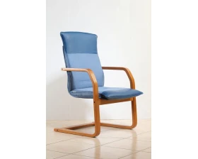 Кресло БЕРЛИН В, комб, дерево images