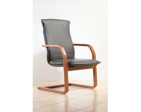 Кресло БЕРЛИН В, кожа, дерево images