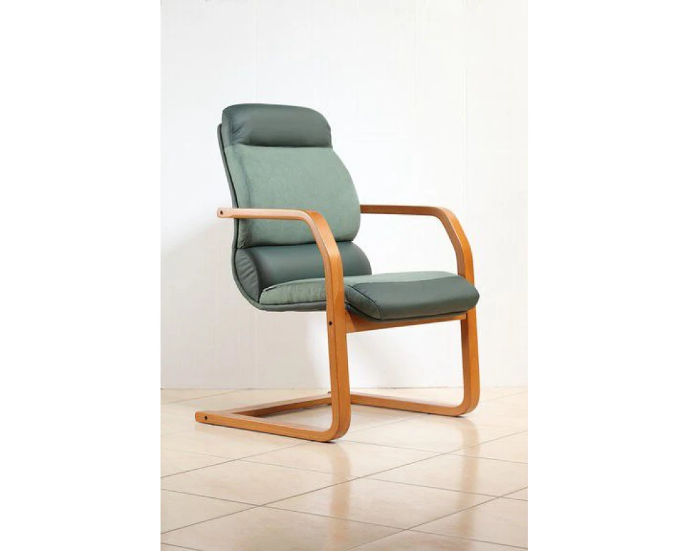 Кресло КОМФОРТ В, комб, дерево