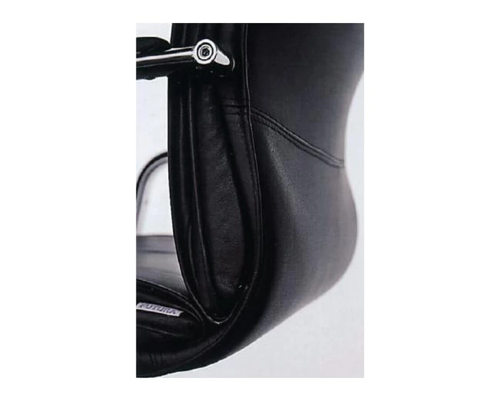 Кресло ЛОНДОН В, кожа, хром