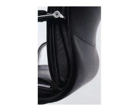 Кресло ЛОНДОН В, кожа, хром images