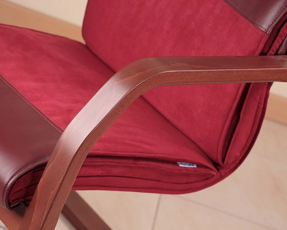 Кресло ЛОНДОН В, комб, дерево