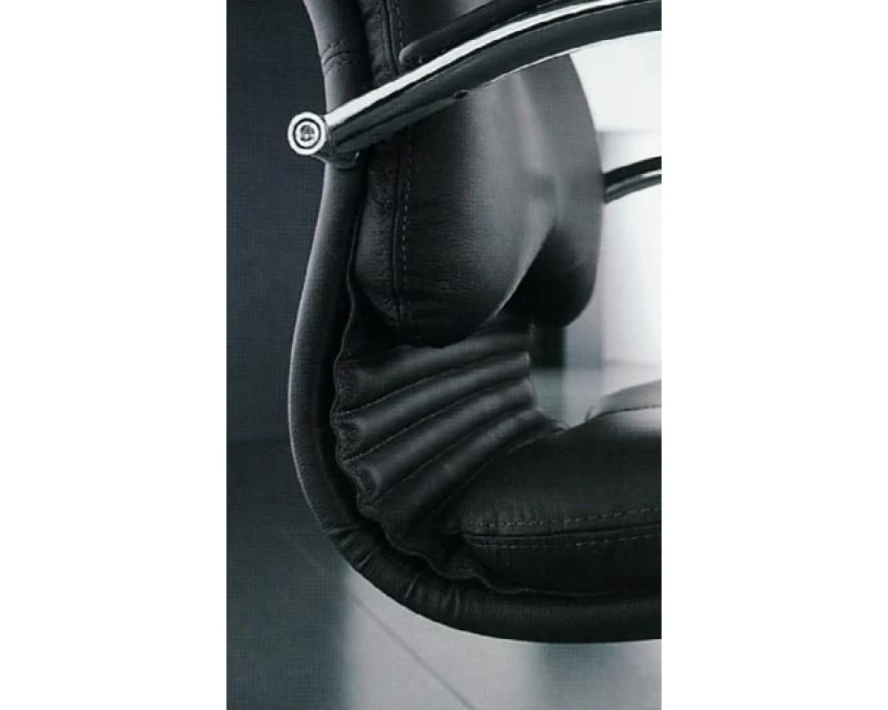 Кресло МАРА П, кожа, хром