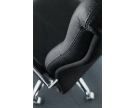 Кресло МАРА П, кожа, хром images