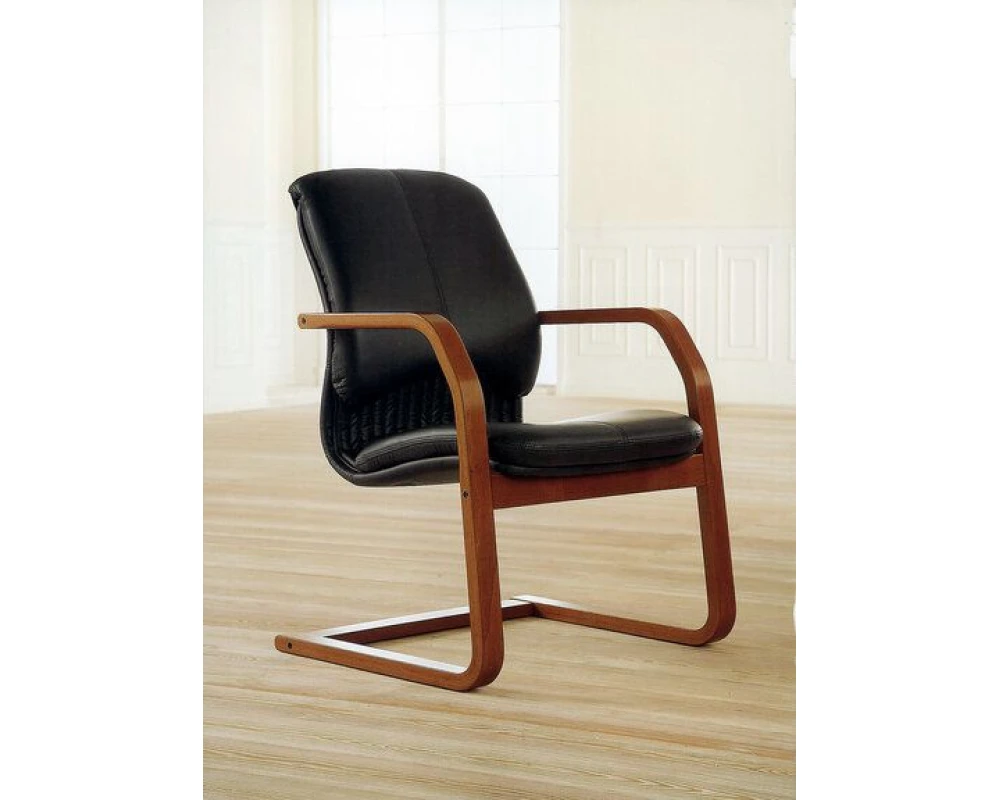 Кресло МАРА В, кожа, дерево