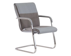 Кресло ЛОНДОН В, комб, хром images