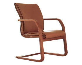 Кресло ЛОНДОН В, кожа, дерево images