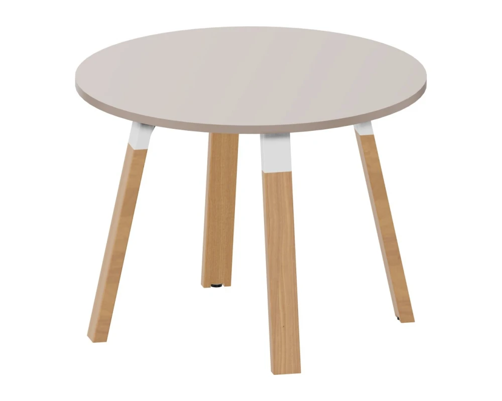 Круглый стол для совещаний 100х75 Артвуд / Artwood Тортора/Бук