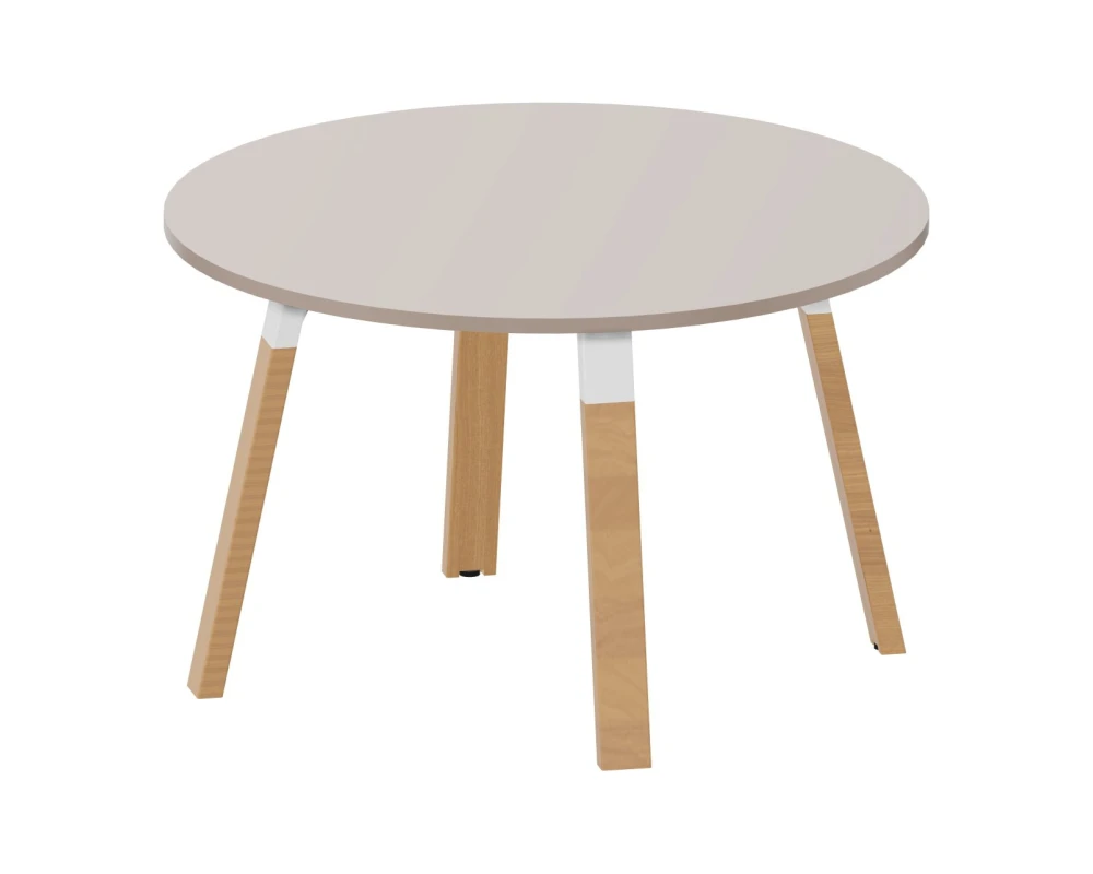 Круглый стол для совещаний 120х75 Артвуд / Artwood Тортора/Бук