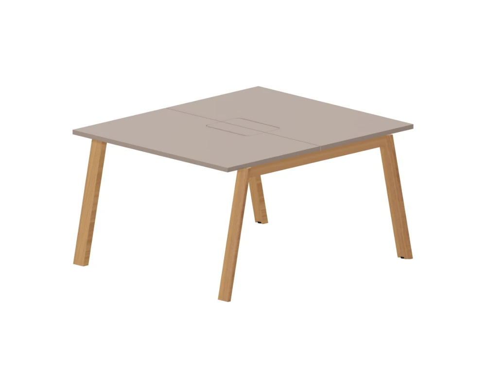 Стол bench отдельный 120х140х75 (меламиновые аутлеты) Артвуд / Artwood Тортора/Бук