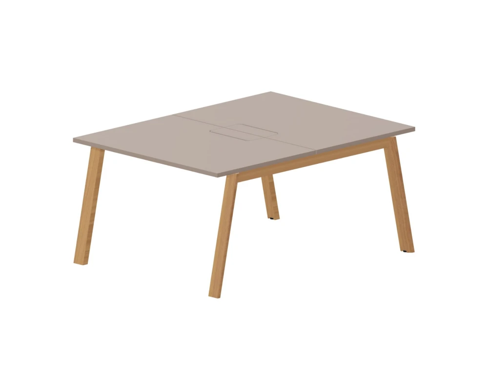 Стол bench отдельный 120х160х75 (меламиновые аутлеты) Артвуд / Artwood Тортора/Бук