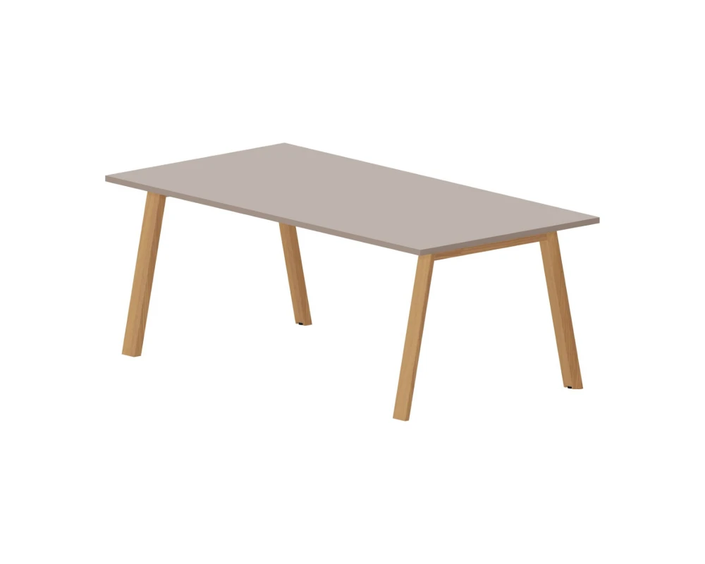 Стол для совещаний 200х100х75 Артвуд Митин / Artwood Meeting Тортора/Бук