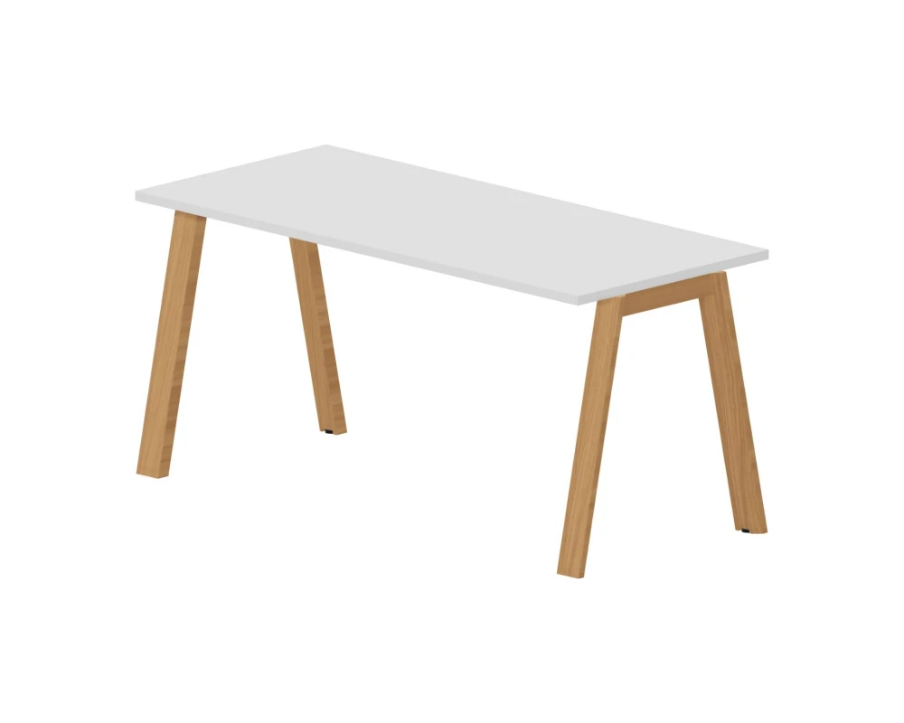 Стол письменный 160х70х75 Артвуд / Artwood Белый/Бук