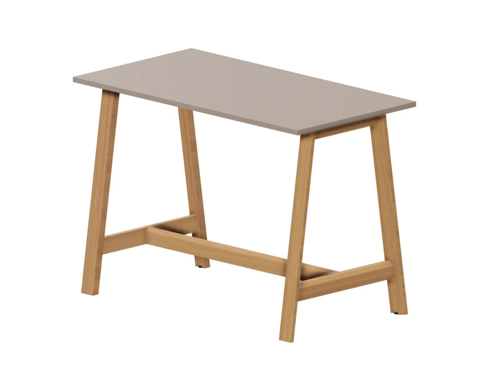 Высокий стол для переговоров 150x80х1050 Артвуд Хай / Artwood High Тортора/Бук