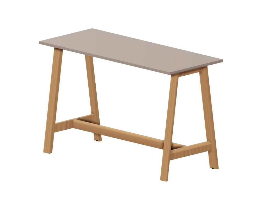 Высокий стол для переговоров 170x70х1050 Артвуд Хай / Artwood High Тортора/Бук