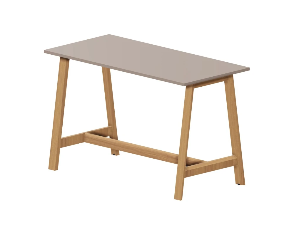 Высокий стол для переговоров 170x80х1050 Артвуд Хай / Artwood High Тортора/Бук