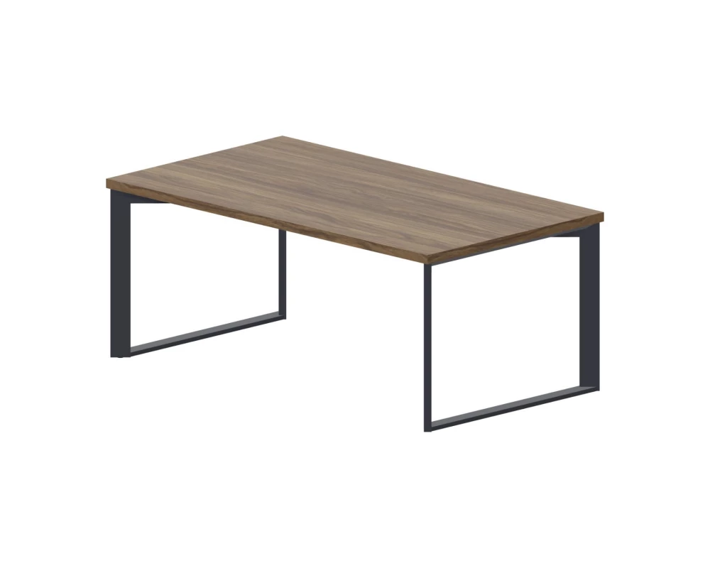 Стол письменный 180х100х74 Фортум / Fortum Орех/Антрацит