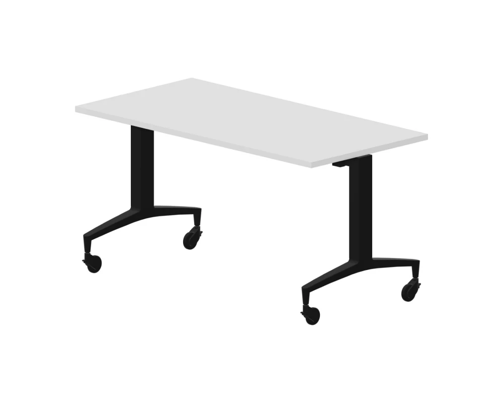 Стол для переговоров 140х70х72,5 Сетап / Setup Белый/Черный