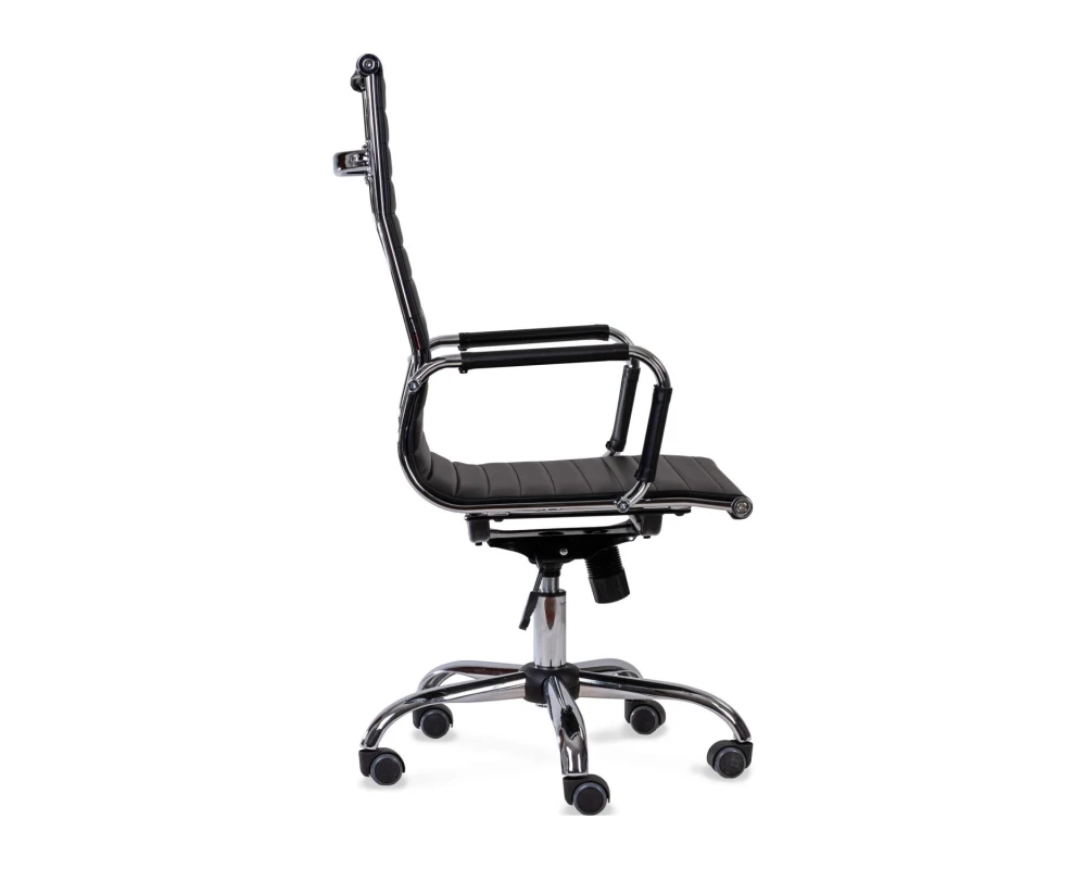 Кресло Karl 2003H Экокожа, Черный