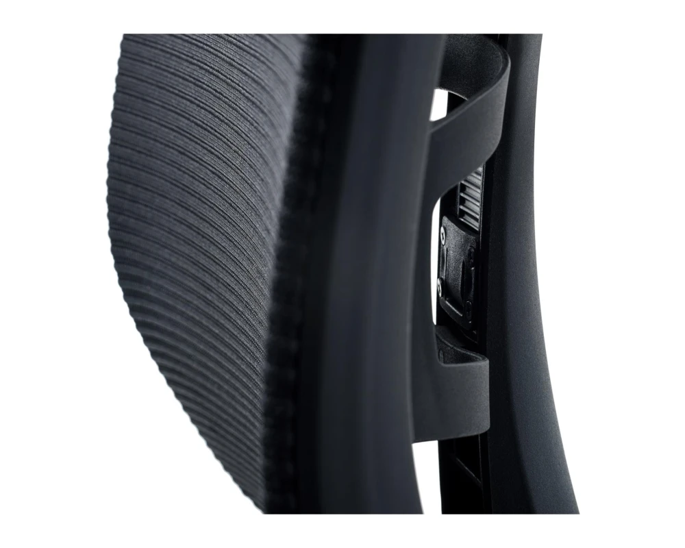 Кресло VIKING-11 M122С-1 Сетка/Ткань, Черный