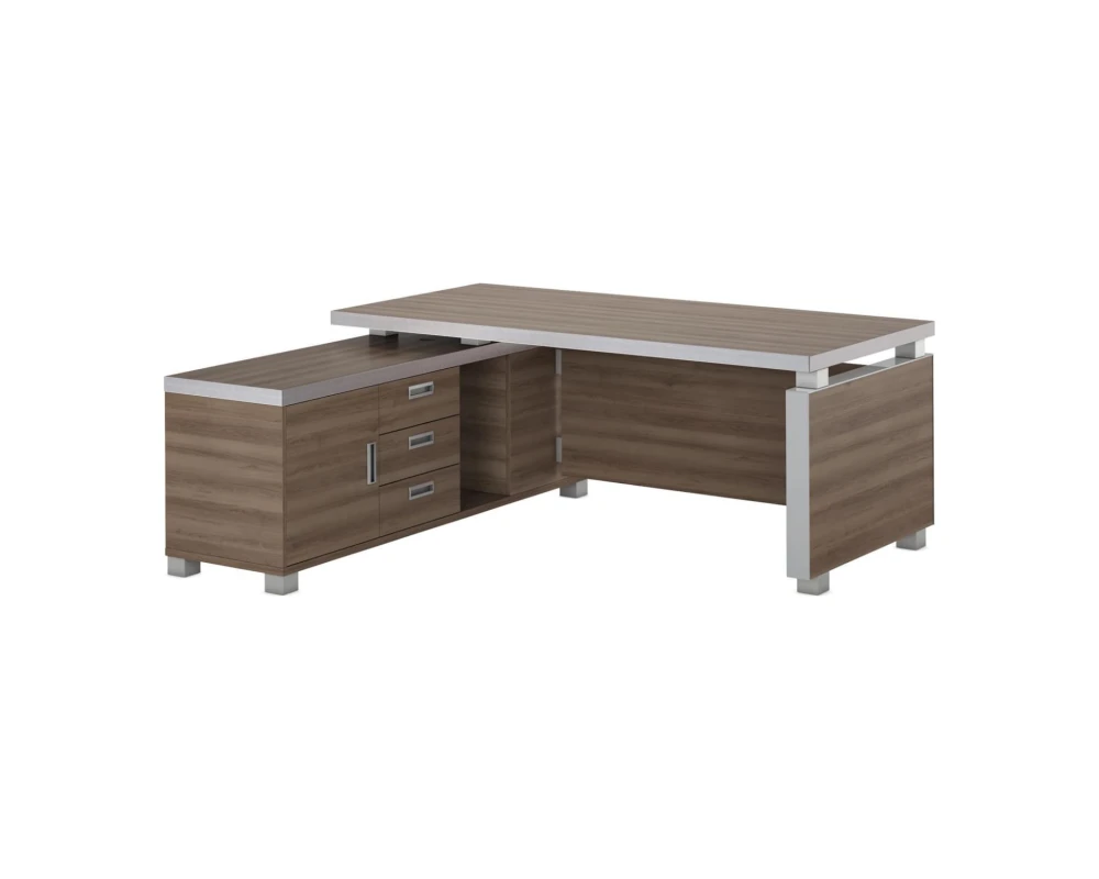 Стол руководителя 1900 с приставной тумбой Эдвард / Edvard