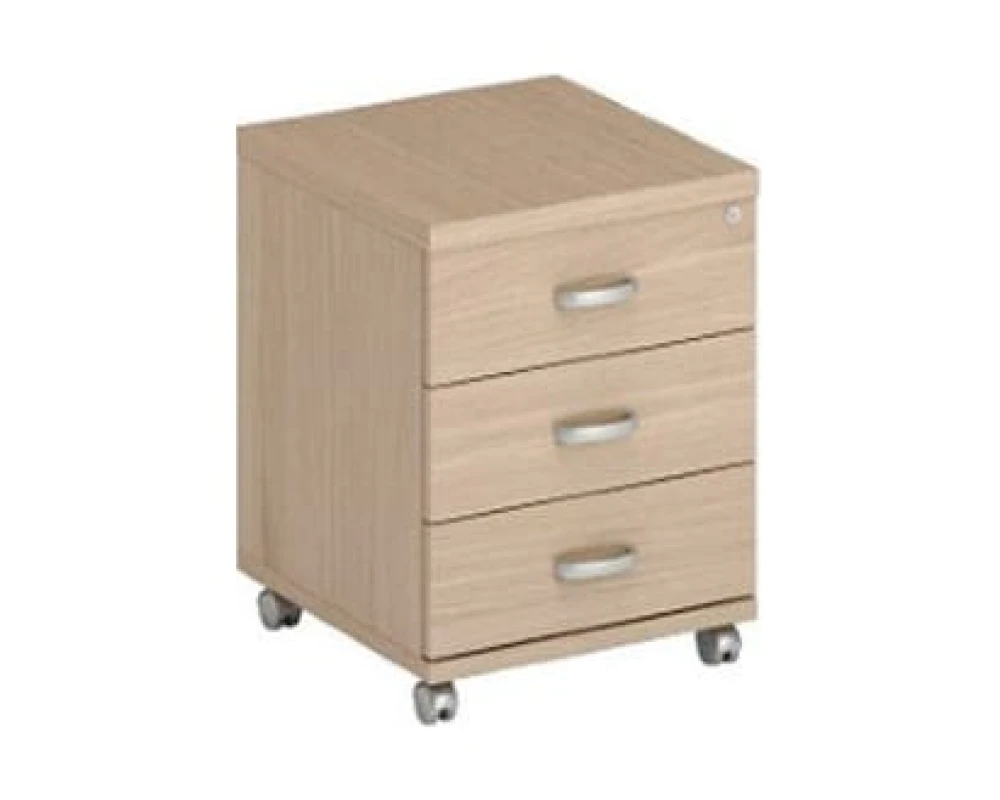 Тумба подкатная 3 ящика Флэш / Flash