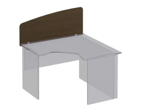 Экран настольный боковой стола эргономичного ФР 425 Formula images