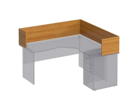 Настольная перегородка угол ФР 424 Formula images