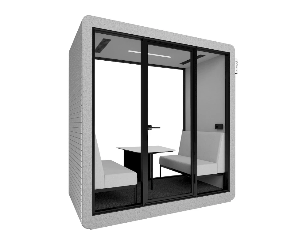 Акустическая кабина LWOP FOUR felt (задняя стенка стекло)