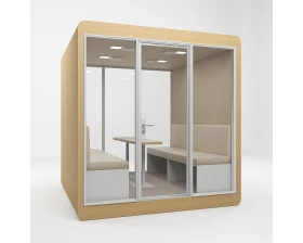 Акустическая кабина LWOP SIX-SEATER (задняя стенка стекло) images