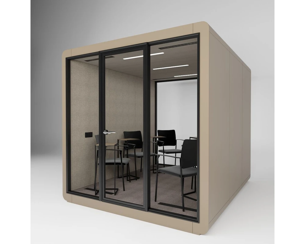 Акустическая кабина LWOP SIX-SEATER (задняя стенка стекло)