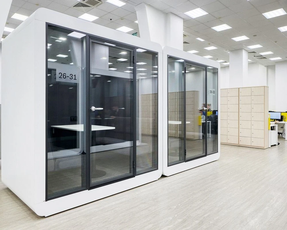 Акустическая кабина LWOP SIX-SEATER (задняя стенка стекло)