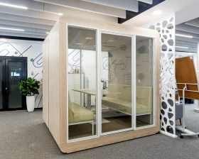 Акустическая кабина LWOP SIX-SEATER (задняя стенка стекло) images