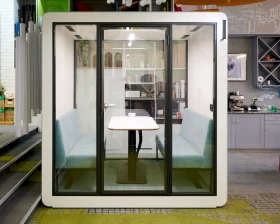Акустическая кабина LWOP SIX-SEATER (задняя стенка стекло) images