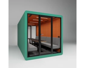 Акустическая кабина LWOP SIX-SEATER (задняя стенка стекло) images