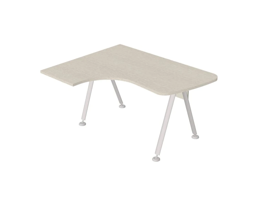 Стол интегральный на металлокаркасе левый GМ-103L+G-85 Гамма