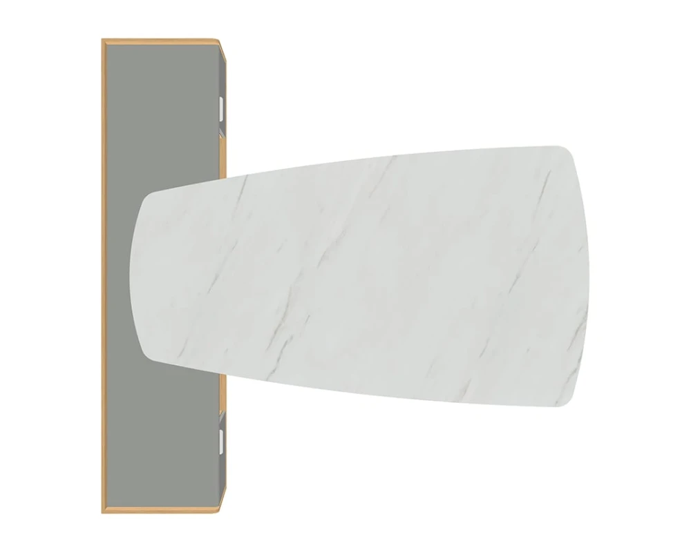 Конференц-стол с опорной тумбой Rem-210.1+Rem-35 Remo