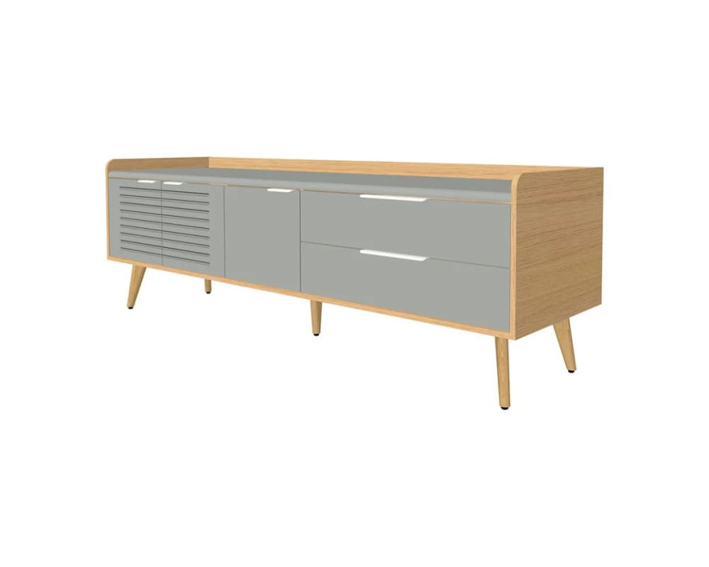 Опорная тумба рабочего стола Rem-34 R/L Remo